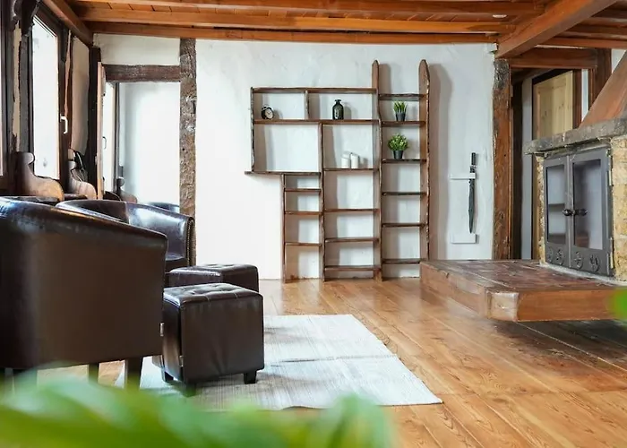 Charmante Fachwerk Mit Terrasse In Der Altstadt Apartamento